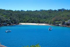 Collins Flat Beach near Manly Wharf in Sydney, Australia