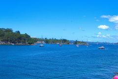 Ships near Manly Wharf in Sydney, Australia