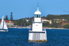 Water scenes on Sydney Cove on a ferry from Manly to Circular Quay Sydney, Australia