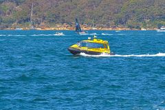 Water scenes on Sydney Cove on a ferry from Manly to Circular Quay Sydney, Australia