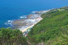 Coast line in the Royal National Park south of Sydney, Australia