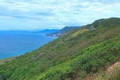 Coast line in the Royal National Park south of Sydney, Australia