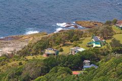 Coast line in the Royal National Park south of Sydney, Australia