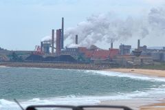 A coal fired power plant south of Wollongong, New South Wales, Australia