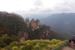 The Three Sisters in the Blue Mountains, Australia