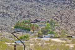 Landscape in the Mojave Desert in California, USA