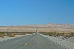 Landscape in the Mojave Desert in California, USA