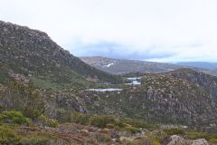 Lakes at Rodway Range in Mount Field National Park Tasmania