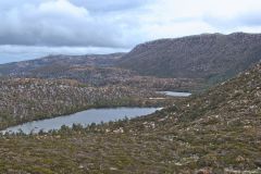 Small lakes near Rodway Range in Mount Field National Park Tasmania