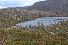 Small lakes near Rodway Range in Mount Field National Park Tasmania