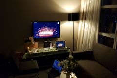 Sydney new years eve in the hotel suite