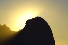 Sunset at Spitzkoppe in Namibia