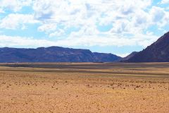 Desert landscape in Namib Desert in Namibia