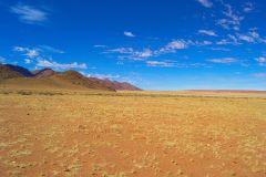 Desert landscape in Namib Desert in Namibia