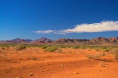 Desert landscape in Namib-Naukluft National Park Namibia