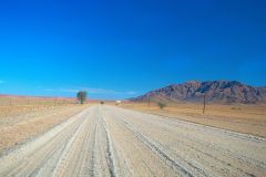 Dirt road in Namib-Naukluft National Park Namibia