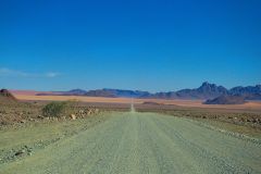 Dirt road in Namib-Naukluft National Park Namibia