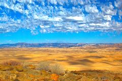 Desert landscape  at A Valley of a Thousand Hills Campsite Namibia