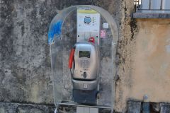 Public phone in Pisa, Italy