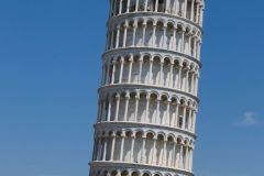 Leaning tower in Pisa, Italy