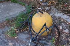 Bike remains in Pisa, Italy
