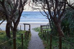 Beach Access Path Through Coastal Dunes, Gold Coast