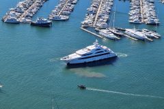 Luxury Yachts at Marina Mirage, Gold Coast Broadwater