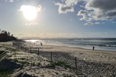 Byron Bay Beach in Late Afternoon Light