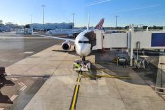 Morning Departure at Sydney Airport Domestic Terminal