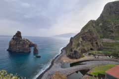Atlantic Cliffs of Fajã do Barro, Porto Moniz, Madeira