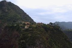 Cliffside Mountain Hamlet on Volcanic Slopes, Location Unknown