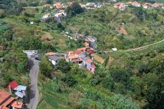 Hillside Houses and Terraced Fields, Madeira Island