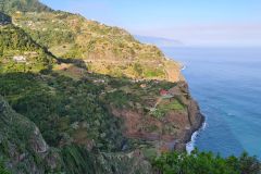 Cliffs and Terraced Farmland, North Coast of Madeira