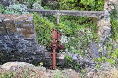 São Vicente Abandoned Waterworks Machinery in Ravine, Madeira North Coast