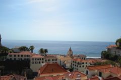 Rooftops and Church Above the Atlantic in Ponta do Sol, Madeira