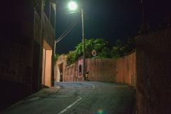 Night Street in Arco de São Jorge, Madeira
