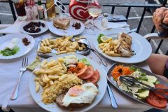 Traditional Madeira Lunch on a North Coast Café Terrace