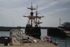 Santa Maria de Colombo replica at Funchal Harbour, Madeira