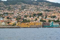 Fortaleza de São Tiago and Funchal Hillside, Madeira, Portugal