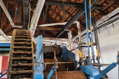 Industrial Sugarcane Press Mechanism at Engenhos do Norte, Porto da Cruz, Madeira