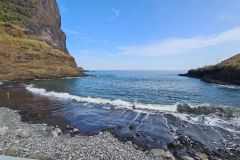 Praia da Maiata Beach at Porto da Cruz, Madeira