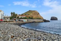 Porto da Cruz Seafront and Penha d’Águia Islet, Madeira
