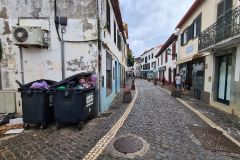 Narrow Cobblestone Street in Ribeira Brava, Madeira
