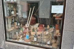 Traditional Wine Shop Window in Ribeira Brava, Madeira