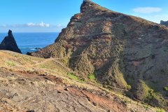 Hiking Trail Across Volcanic Ridges at Ponta de São Lourenço, Madeira