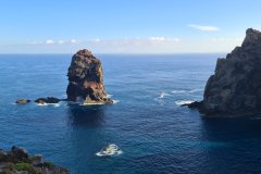 Isolated Sea Stack off Ponta de São Lourenço, Madeira