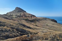 Volcanic Ridge and Coastal Plain at Ponta de São Lourenço, Madeira