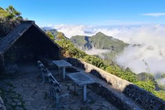 Mountain Shelter Above the Clouds near Pico do Arieiro, Madeira