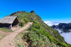 Stone Shelter on Pico Ruivo Ridge, Madeira