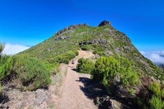 Ridge Trail toward Pico Ruivo, Madeira